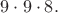 $9 \cdot 9 \cdot 8.$