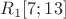 $R_1[7;13]$