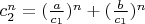 $ c_2^n = (\frac{a}{c_1})^n + (\frac{b}{c_1})^n $