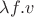 $\lambda f.v$