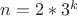 $n=2*3^k$