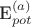 E^{(a)}_{pot}