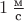 $1\,\frac{\text м}{\text с}$