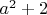 $a^2+2$