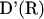 D'(\mathbb{R})