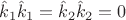 $\hat k_1\hat k_1=\hat k_2\hat k_2=0$