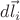 $d\vec{l}_{i}$