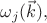 $\omega_j(\vec{k}),$