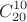 \[C_{20}^{10}\]
