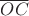 $\overline{OC}$