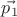 $ \vec{p_1}$