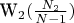 W_2(\frac{N_2}{N-1})