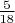 $\frac{5}{18}$