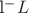 l^-L