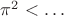 $\pi^2<\ldots$