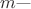 $m \text{---}$