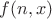 $f(n,x)$