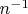 $n^{-1}$