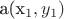 a(x_1,y_1)