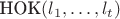 $\textrm{НОК}(l_1, \ldots, l_t)$