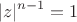 $$|z|^{n-1}=1$$