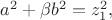 $a^2+\beta b^2=z_1^2,$