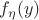 $f_{\eta}(y)$