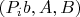 $(P_ib,A,B)$