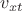 $v_{xt}$