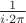 $\frac{1}{i\cdot 2\pi}$