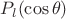 $P_l(\cos\theta)$