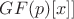 $GF(p)[x]]$