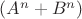$(A^n+B^n)$