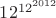 $12^{12^{{2012}}$