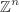 \small $\mathbb Z^n$
