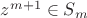 $z^{m+1}\in S_m$