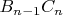 $ B_{n-1}C_n$