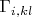 $\Gamma_{i,kl}$