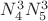 $N_4^3N_5^3$
