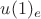 $u(1)_{e}$