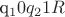 q_1 0 q_2 1 R
