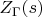$Z_{\Gamma}(s)$
