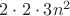 $2 \cdot 2 \cdot 3n^2$