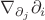 $\nabla_{\partial_j}\partial_i$