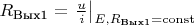 $R_{\text{Вых1}} = \left.\frac{u}{i}\right|_{E, R_{\text{Вых1}} = \operatorname{const}}$