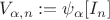 $V_{\alpha,n}:=\psi_\alpha[I_n]$