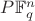 $P\mathbb{F}_q^n$
