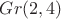 $Gr(2,4)$