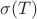 $\sigma(T)$