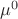 $\mu^0 $